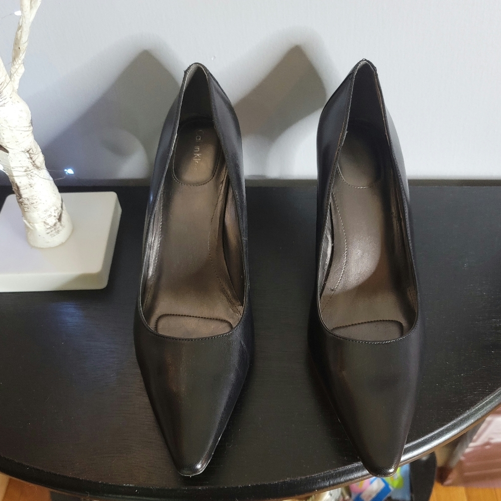 Calvin Klein Women's Dolly Kidskin Dress Pump